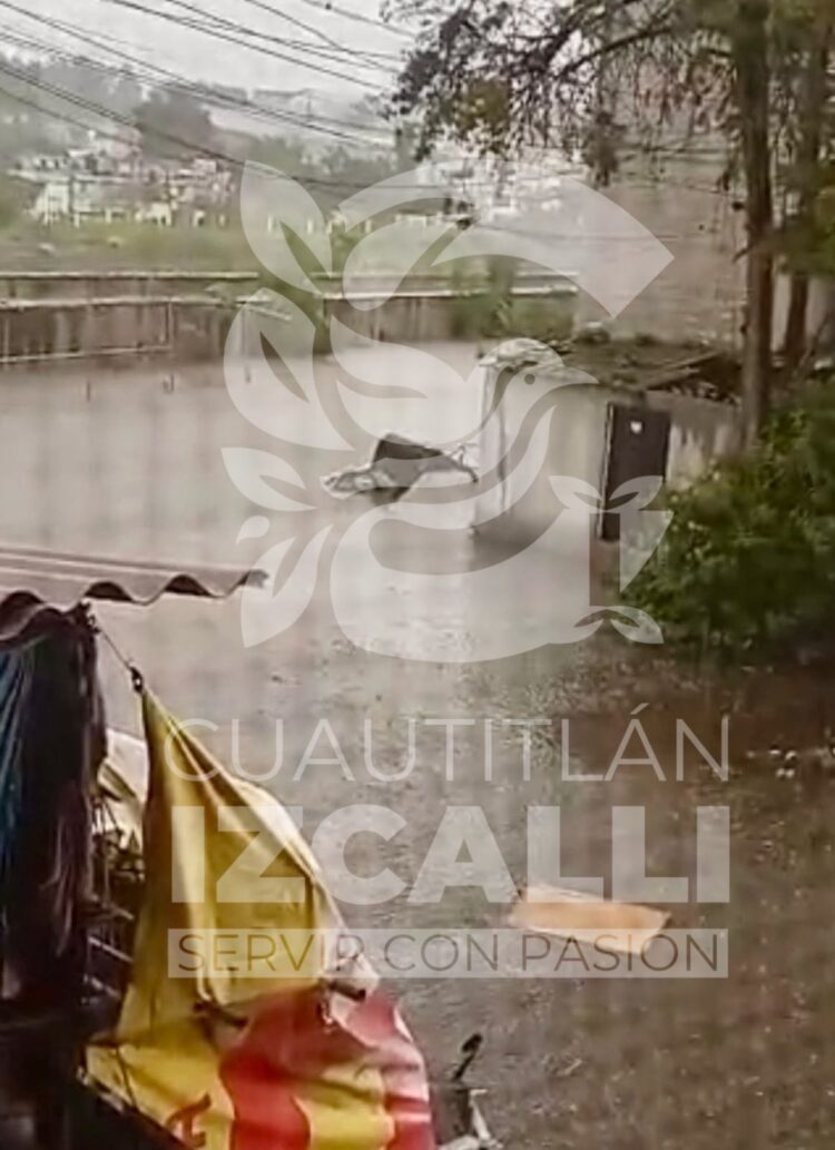 Por tercera ocasión se desborda cárcamo en Cuautitlán Izcalli