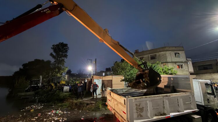 Gobierno de Cuautitlán Izcalli despliega operativo tras la lluvia de este jueves