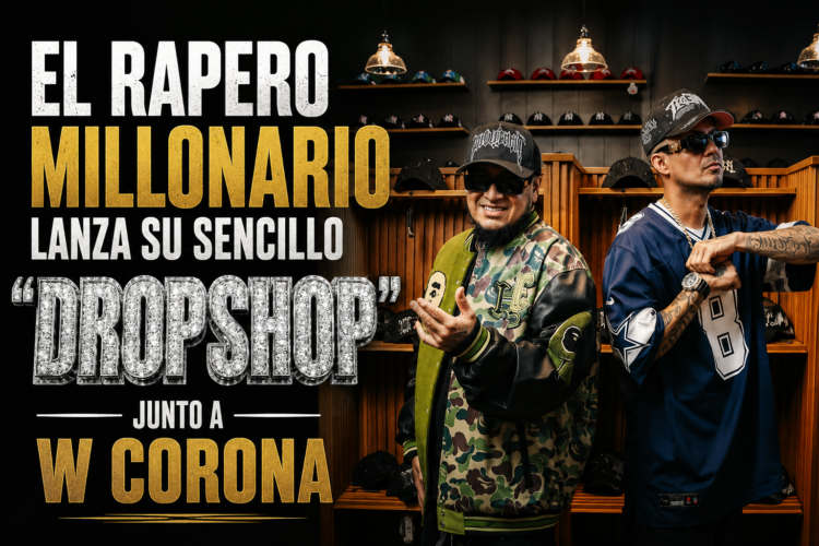 El rapero Millonario lanza su sencillo “Dropshop” junto a W Corona
