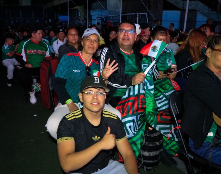 En el México ante Chequia Vivió Naucalpan dinámica de convivencia comunitaria