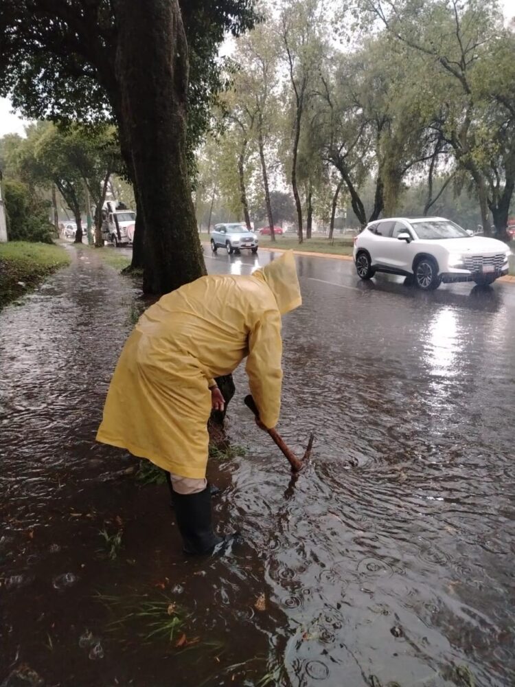 En Cuautitlán Izcalli refuerzan acciones de protección por fuertes aguaceros