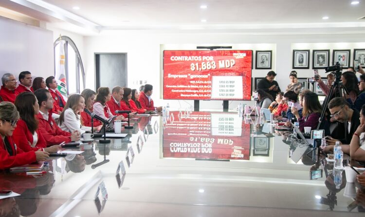 Gastó Morena millones de pesos en pantallas para ver el fútbol