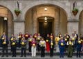 Entrega Delfina Gómez 613 alcancías de la “Campaña de Boteo Teletón 2026” a funcionarios