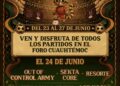 MUNDIAL SOCIAL DE LAS CUATRO CASAS LLEGA AL FORO CUAUHTÉMOC