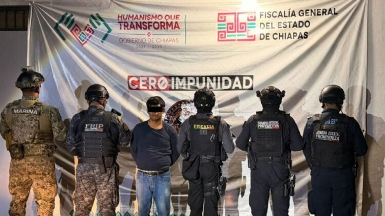 Cae en Chiapas el salvadoreño «El Misterio», líder de la pandilla MS-13; era buscado por homicidio y violación