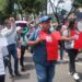 CNTE se moviliza al sur de la CDMX previo al segundo partido del Mundial en el Estadio Azteca