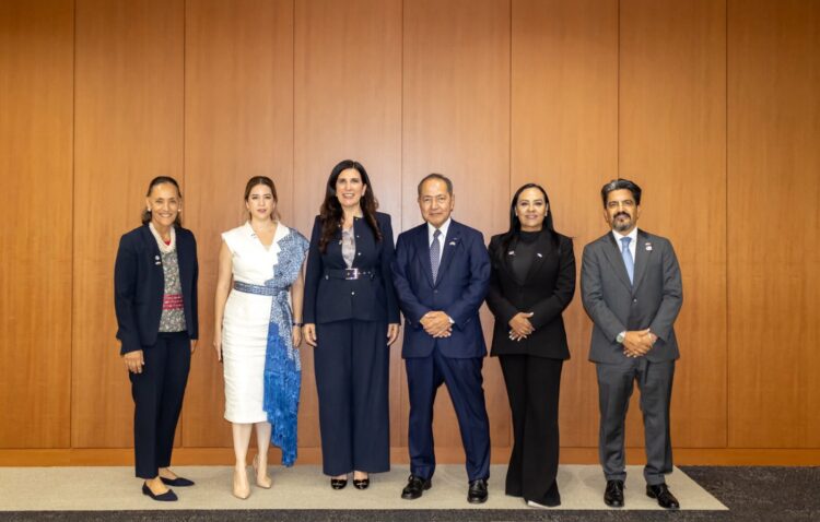 Kenia López Rabadán llama ante Keidanren a fortalecer la inversión japonesa en México y generar más empleos