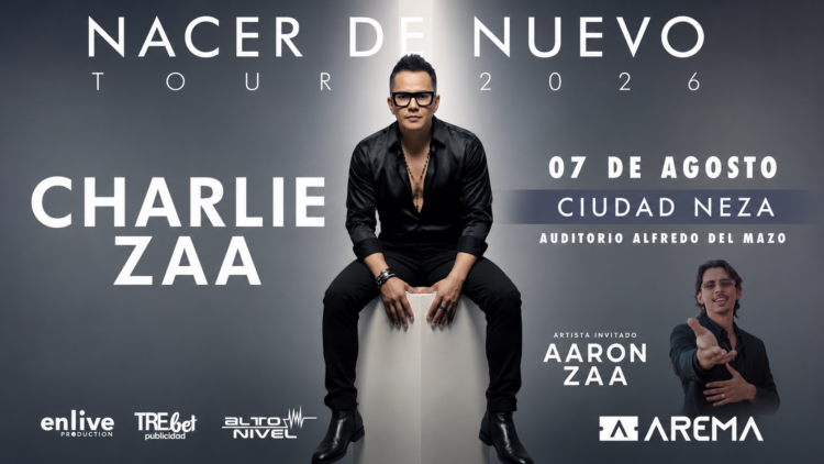 Charlie Zaa anuncia gira mexicana y lanza en radio su nuevo sencillo «Para Ya»
