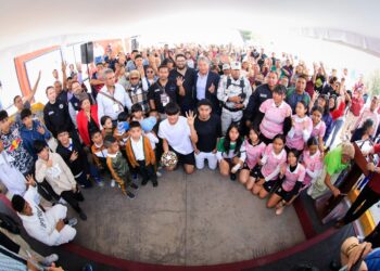 SIGUE GOBIERNO DE NAUCALPAN CON EL RESCATE DE CANCHAS Y ESPACIOS PÚBLICOS
