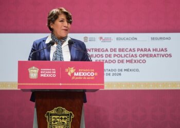 Gobernadora Delfina Gómez reconoce valor y compromiso de policías del EdoMex