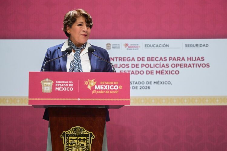 Gobernadora Delfina Gómez reconoce valor y compromiso de policías del EdoMex