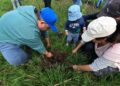 GOBIERNO DE NAUCALPAN E INICIATIVA PRIVADA EN JORNADA DE REFORESTACIÓN EN EL PARQUE LA HOJA