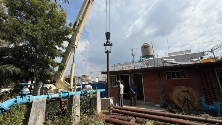Reactivan en Izcalli un pozo de agua