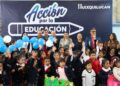 Romina Contreras cumple su palabra al mejorar escuelas