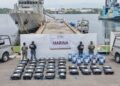 Aseguran más de una tonelada de presunta cocaína y 840 litros de combustible en embarcación frente a Chiapas