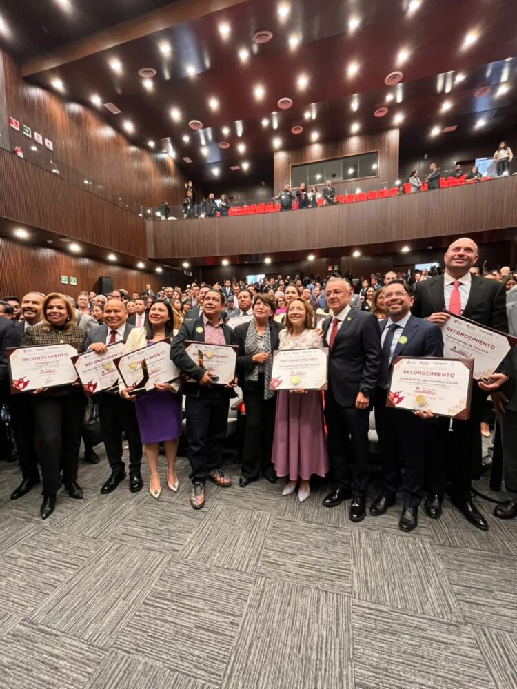 Por sus buenas prácticas, Nicolás Romero premio IAPEM a la gestión municipal