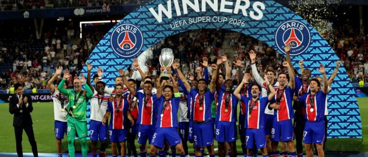 PSG impone su ley ante el Aston Villa y conquista su segunda Supercopa de Europa consecutiva