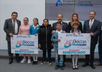 EN ATIZAPÁN DE ZARAGOZA APOYAN A ESTUDIANTES Y FAMILIAS CON EL PROGRAMA MUNICIPAL DE BECAS 2026