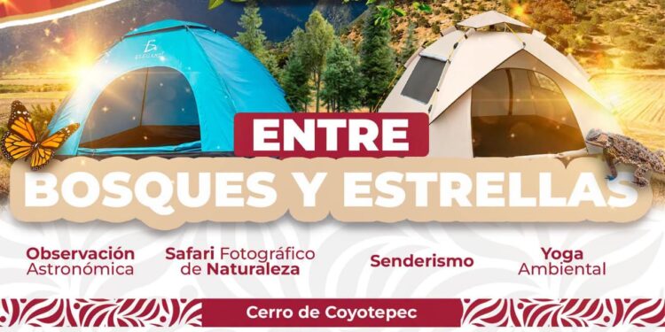 Coyotepec invita a vivir una experiencia de naturaleza y aventura con su Primer Campamento 2026