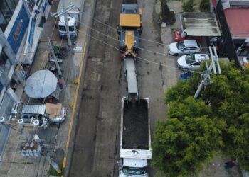 En Cuautitlán Izcalli Rehabilitarán vialidades con tren de Pavimentación