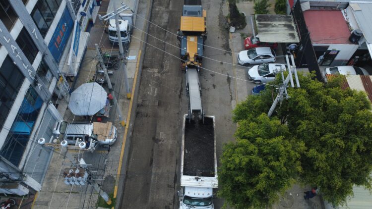 En Cuautitlán Izcalli Rehabilitarán vialidades con tren de Pavimentación