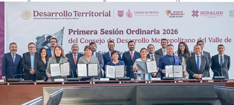 Delfina Gómez Consejo de Desarrollo Metropolitano es histórico