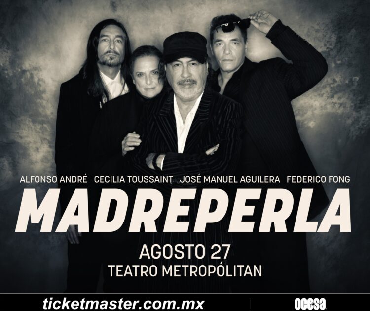 MADREPERLA reúne a cuatro referentes del rock mexicano en el Teatro Metropólitan