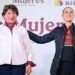 En Naucalpan Entregan Claudia Sheinbaum y Delfina Gómez tarjetas de la Pensión Mujeres Bienestar