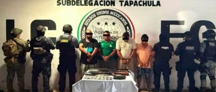 Caen nueve en Chiapas; dos requeridos por Guatemala y otros ligados a ‘Los Cuatetes’
