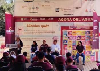 Instalan en el Naucalli “El Ágora del Agua”