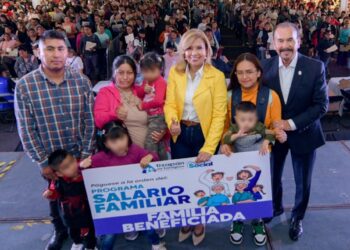 PEDRO RODRÍGUEZ INICIA SEGUNDA ENTREGA DEL PROGRAMA SALARIO FAMILIAR