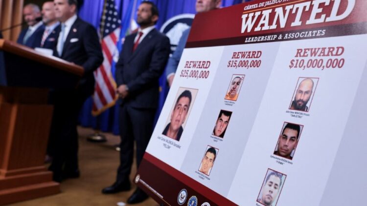 EU pone precio histórico al CJNG: ofrece 25 millones de dólares por el hijastro de «El Mencho»