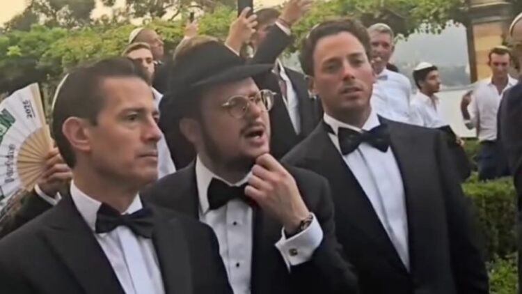 Reaparece Peña Nieto en boda junto al empresario israelí señalado de sobornar al expresidente para la compra de Pegasus
