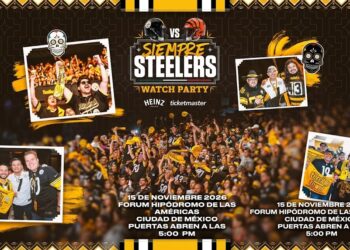 #Siempresteelers Watch Party regresa a México con el emocionante clásico vs Bengals