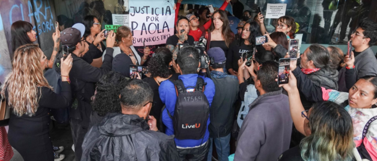 Fiscalía estudia la clasificación del caso Paola Buenrostro tras protesta