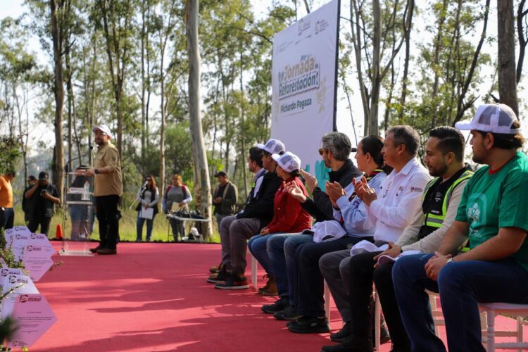 Cuautitlán Izcalli reforesta con 10 mil árboles el Parque Ecológico Pichardo Pagaza