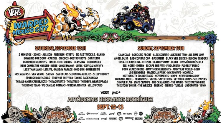 Warped Tour vuelve a México: diez años después, el ruido regresa