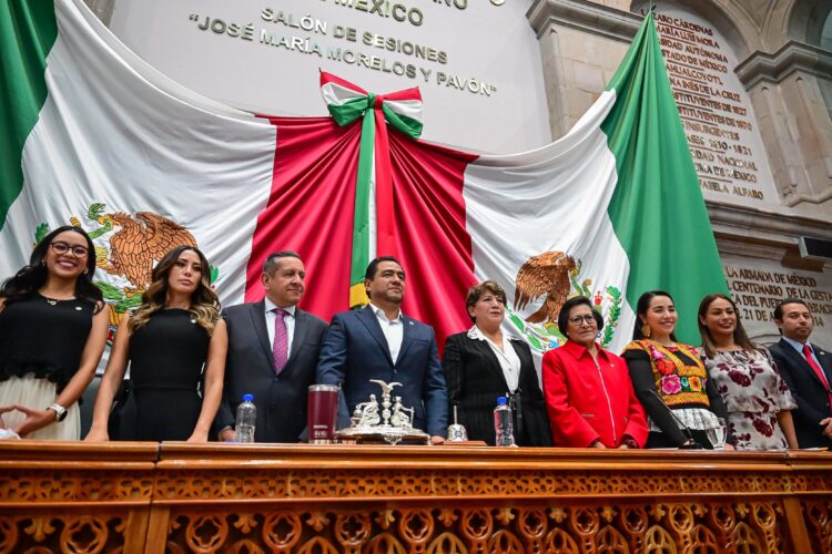 Llaman Delfina Gómez a mexiquenses a dignificar la confianza