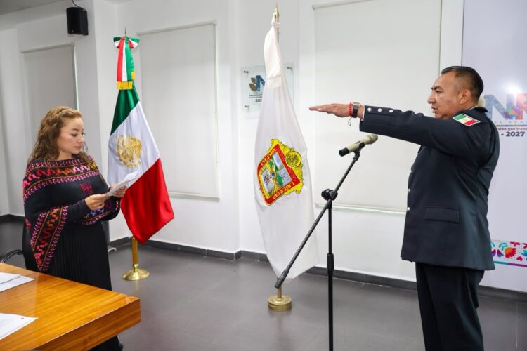 Llega nuevo comisario a Nicolás Romero