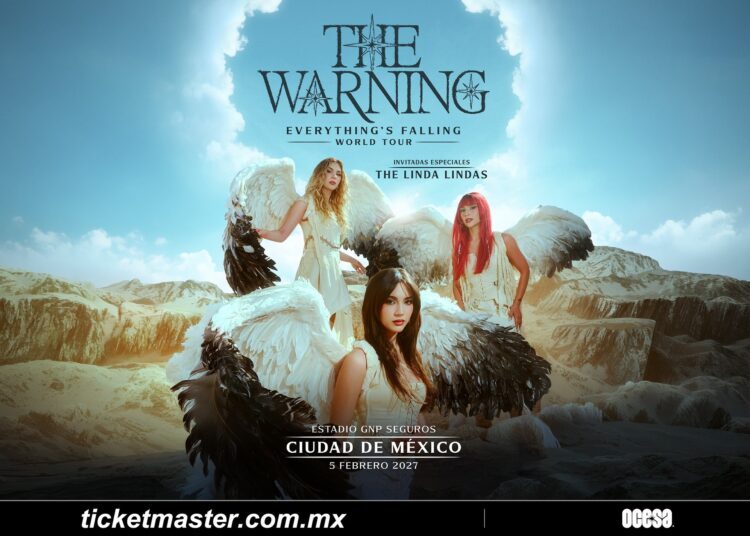 The Warning da el salto al Estadio GNP Seguros; llegará con Everything’s Falling en febrero de 2027