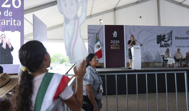 En Culiacán, presidenta anuncia atención directa del Gabinete del Gobierno de México a la población de Sinaloa a partir de la próxima semana