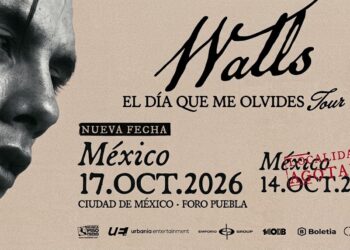Walls llega a México con El Día Que Me Olvides Tour