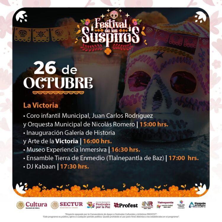 FESTIVAL DE LOS SUSPIROS 2026 ROMPERÁ FRONTERAS