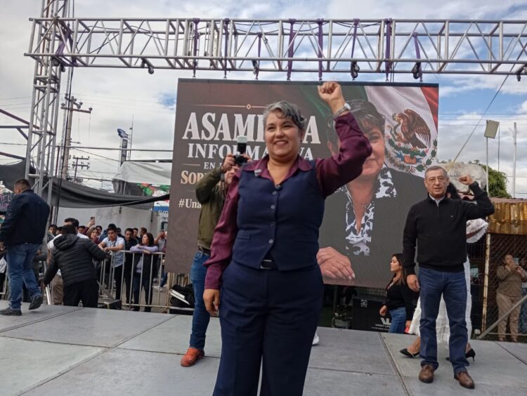 Presenta LuzMa Hernández su renuncia a la presidencia del Comité Estatal de Morena en Edomex, se registra en el proceso para buscar la Coordinación municipal en Ecatepec