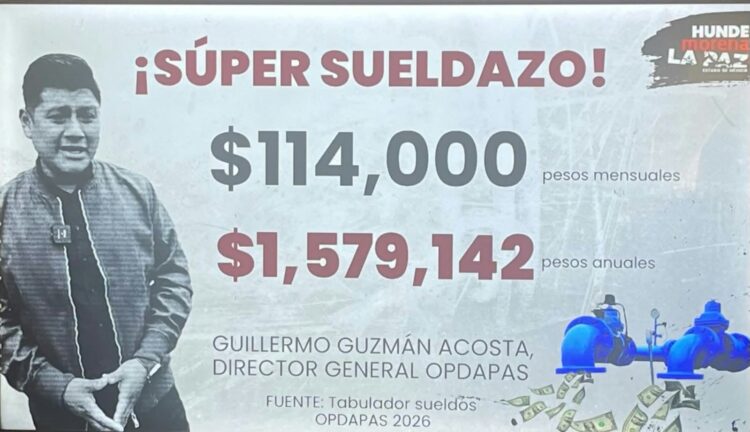 CON INSEGURIDAD E INUNDACIONES MORENA HUNDE AL MUNICIPIO DE LA PAZ: PRI