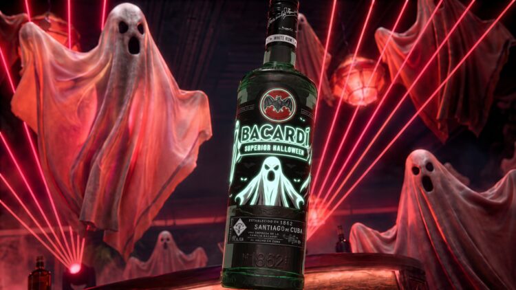 BACARDÍ vuelve a adueñarse de la noche de Halloween con una edición que brilla en la oscuridad