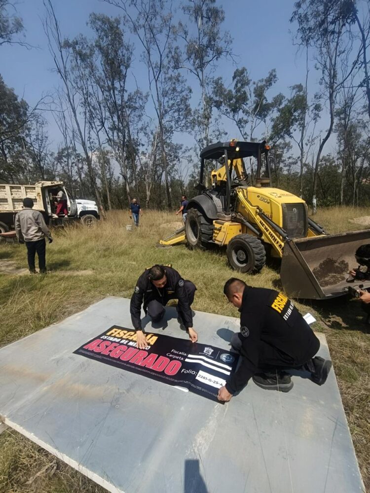Asegura Fiscalía predio en Área Natural Protegida de Cuautitlán Izcalli tras denuncia municipal