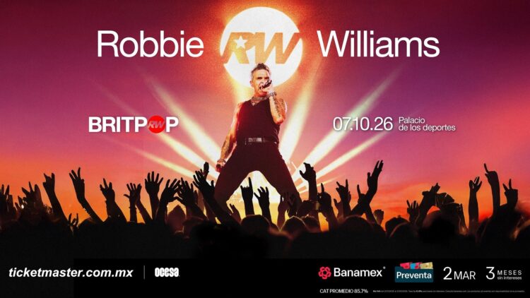 Robbie Williams llevará su era Britpop al Palacio de los Deportes con dos conciertos