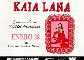 Kaia Lana llevará su crónica de desamor al Lunario en enero de 2027