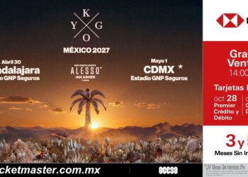 Kygo regresará a México con conciertos en Guadalajara y Ciudad de México